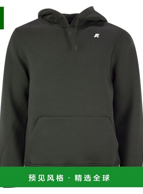 1h可退 香港直邮k way 男士 长袖卫衣 K2141EW green绿色 舒适时