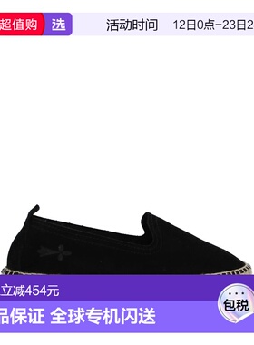 1h可退 香港直邮manebi 女士 麻底鞋 black黑色 舒适时尚