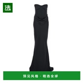 香港直邮ROTATE Dress BIRGER 1h可退 CHRISTENSEN 女士 黑色长款