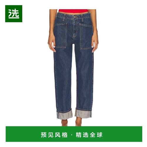 1h可退 香港直邮redone 女士 Originals Bender 直筒牛仔裤 18803