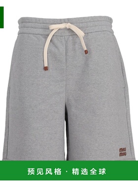 香港直邮Miu Miu 松紧腰短裤 MJP33813UKSOOO