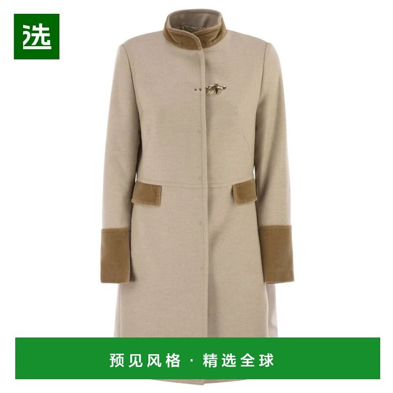 香港直邮FAY 女士外套 NAW50513130XMYC002C002 AW2025 浅棕色,女装/女士精品,短外套,淘宝优惠券,粉丝福利购,淘宝优惠卷