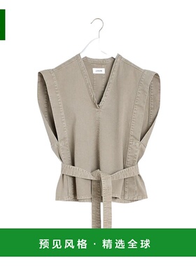 香港直邮Lemaire V 领背心 TO1227LD1043