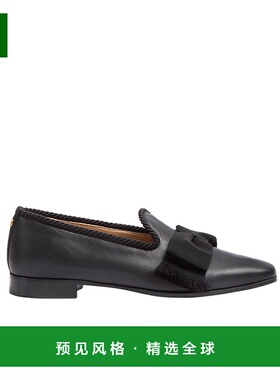 香港直邮Valentino 蝴蝶结一脚蹬乐福鞋单鞋华伦天奴 YS0J52JWX