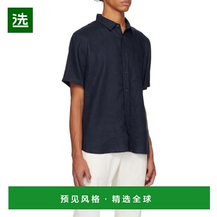 MS1581391403CBL 衬衫 SS2023 蓝色 香港直邮VINCE 短袖 男士