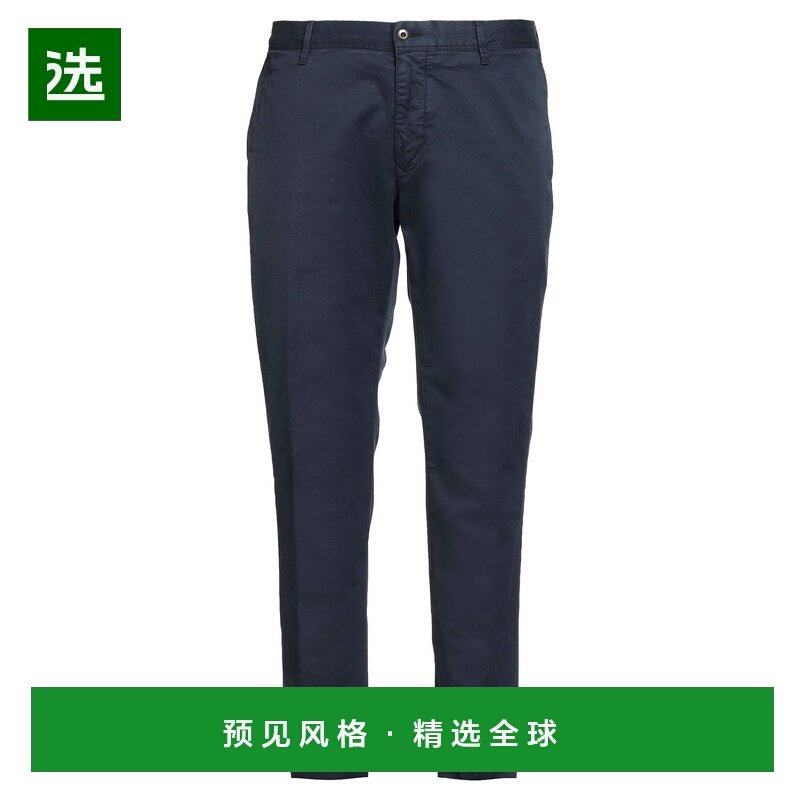 1h可退 香港直邮Incotex 男士 休闲长裤 blue蓝色 舒适时尚,男装,休闲裤,淘宝优惠券,粉丝福利购,淘宝优惠卷