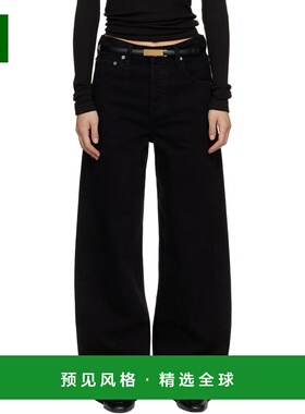 1h可退 香港直邮Citizens Of Humanity 女士 黑色 Ayla Baggy 牛