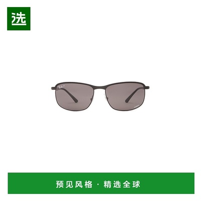 1h可退 香港直邮Ray·Ban 雷朋 女士 Chromance 矩形太阳眼镜 805