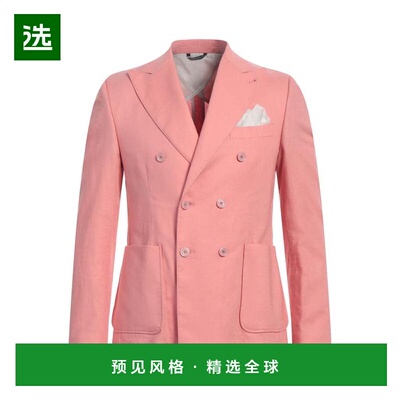 1h可退 【美国直邮】daniele alessandrini 男装西服 双排扣西装