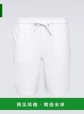 1h可退 香港直邮Vilebrequin 男士 Bolide 厚绒布短裤 white白色