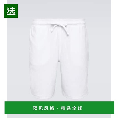 1h可退 香港直邮Vilebrequin 男士 Bolide 厚绒布短裤 white白色