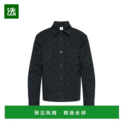 香港直邮CASABLANCA 男士衬衫 MAW25JK420010BLACK AW2025