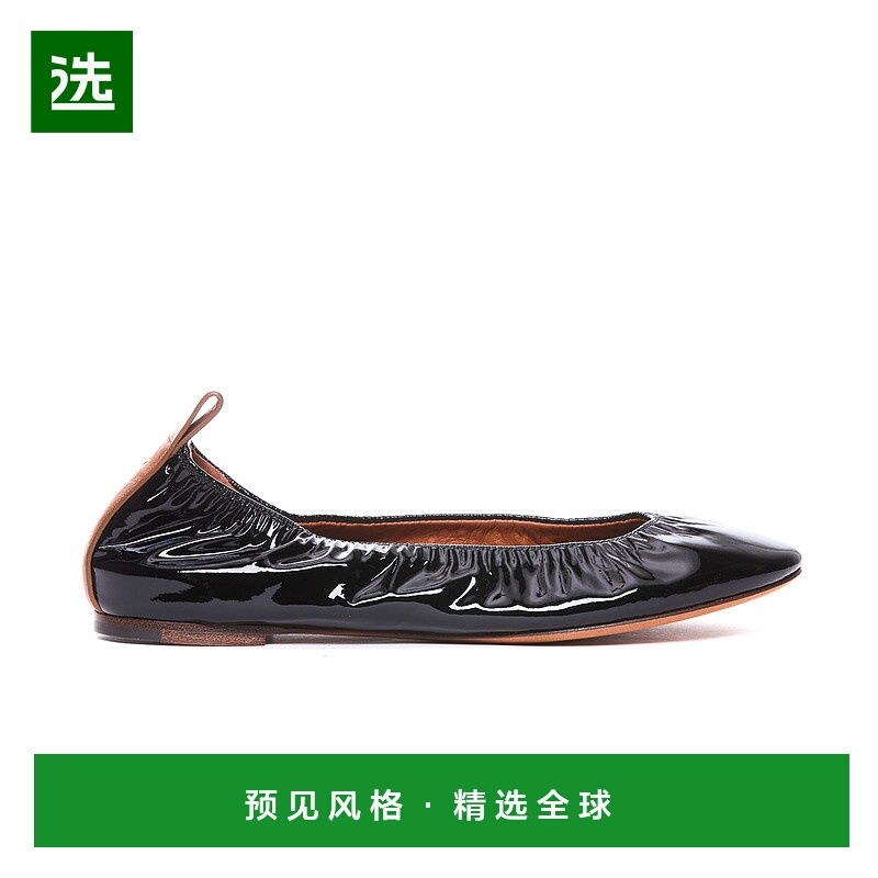 欧洲直邮LANVIN 女士芭蕾乐福鞋BAMB02GLOS10浪凡一脚蹬