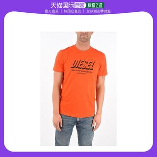 韩国直邮DIESEL短袖T恤男A01849 0GRAM 3BIOrange