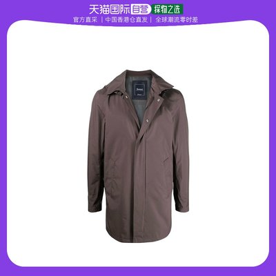 香港直邮Herno 长袖大衣 IM038UL111018800DARKBROWN