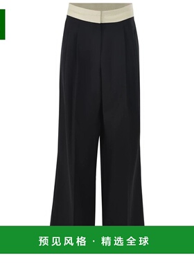 香港直邮ALYSI 女士休闲裤 154145A4241NE AW2024 黑色 Alysi  Tr
