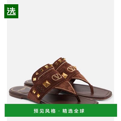 1h可退 香港直邮Valentino 华伦天奴 女士 Plaster Caster 铆钉绒