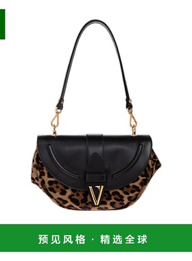 香港直邮Versace 豹纹图案单肩包 10200881A16219