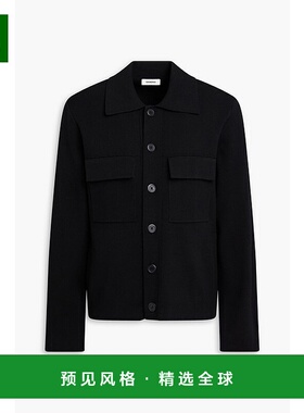 1h可退 香港直邮Sandro 男士 针织开衫 SHPTR00489FABRICNOIR