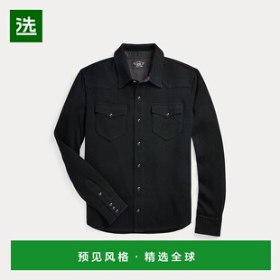 欧洲直邮RALPH LAUREN拉夫劳伦 RRL西部羊毛和羊绒毛衣