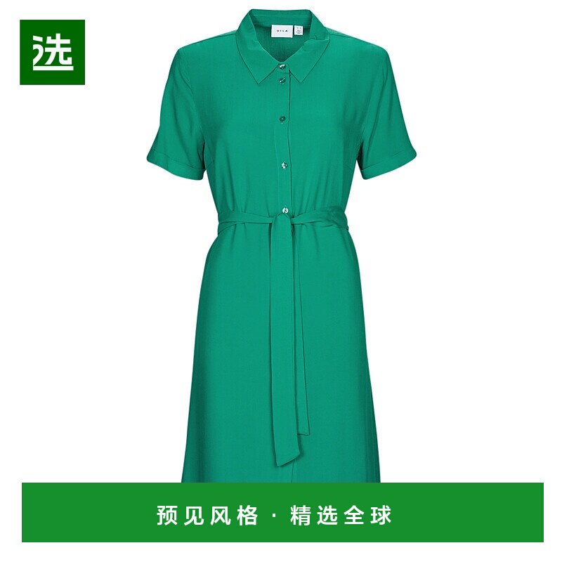 欧洲直邮Vila  VIPAYA 女装短款连衣裙 14079550-ALHAMBRA-NOOS