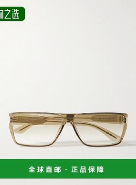 1h可退 香港直邮Saint Laurent 圣罗兰 男士 矩形框醋纤太阳眼镜