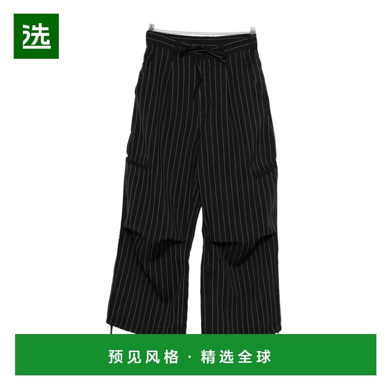 香港直邮Y-3 女士短裤 KG6003 SS2026 黑色 细条纹休闲裤,女装/女士精品,休闲裤,淘宝优惠券,粉丝福利购,淘宝优惠卷