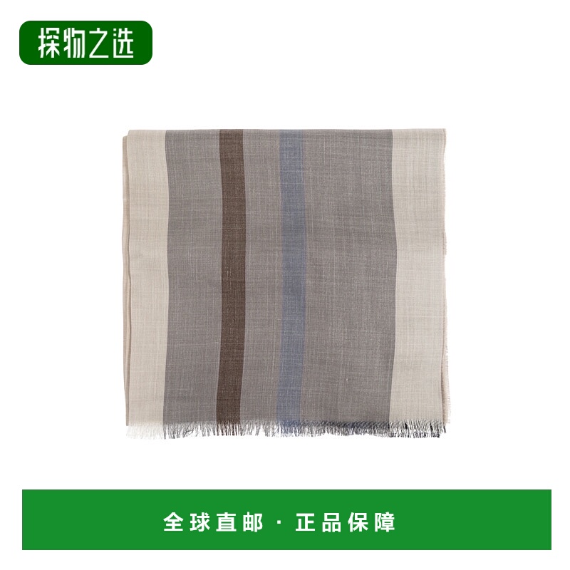 欧洲直邮SALVATORE FERRAGAMO 男士围巾520120STBIGLOGO776136MAS