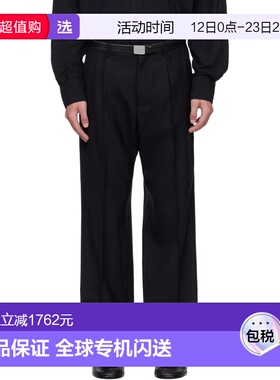 1h可退 香港直邮Our Legacy 男士 黑色 Borrowed Chino 长裤 M421