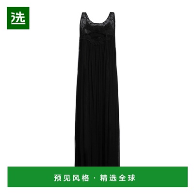 1h可退 香港直邮Alysi 女士 长款连衣裙 black黑色 舒适时尚