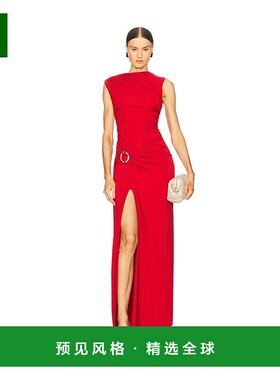 香港直邮Simkhai 女士 Blaine 礼服 4251073D red红色 舒适时尚