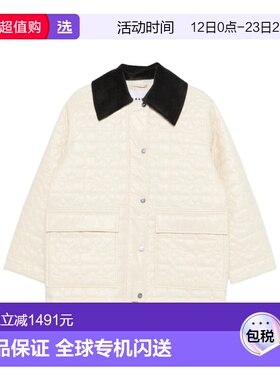 1h可退 香港直邮Ganni 长袖棉服 A1010078