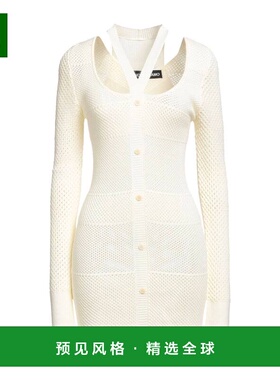 1h可退 香港直邮ANDREĀDAMO 女士 短款连衣裙 beige米色 舒适时尚