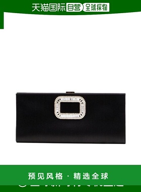 香港直邮Roger Vivier Pilgrim丝缎手拿包 RBWABDD0220RS0