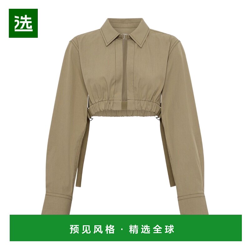 香港直邮Dion Lee 女士衬衫 A5143R23KHAKI SS2023 花色 短款衬衫