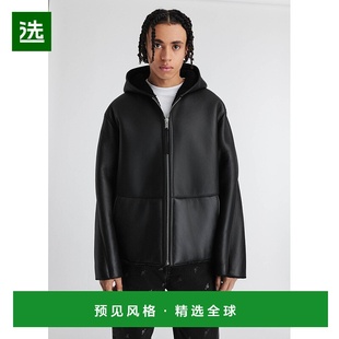 黑色夹克皮夹克外套 男士 欧洲直邮Axel Arigato