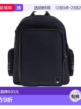 香港直邮Emporio Armani 拉链双肩包 EM000087AF19588手提包