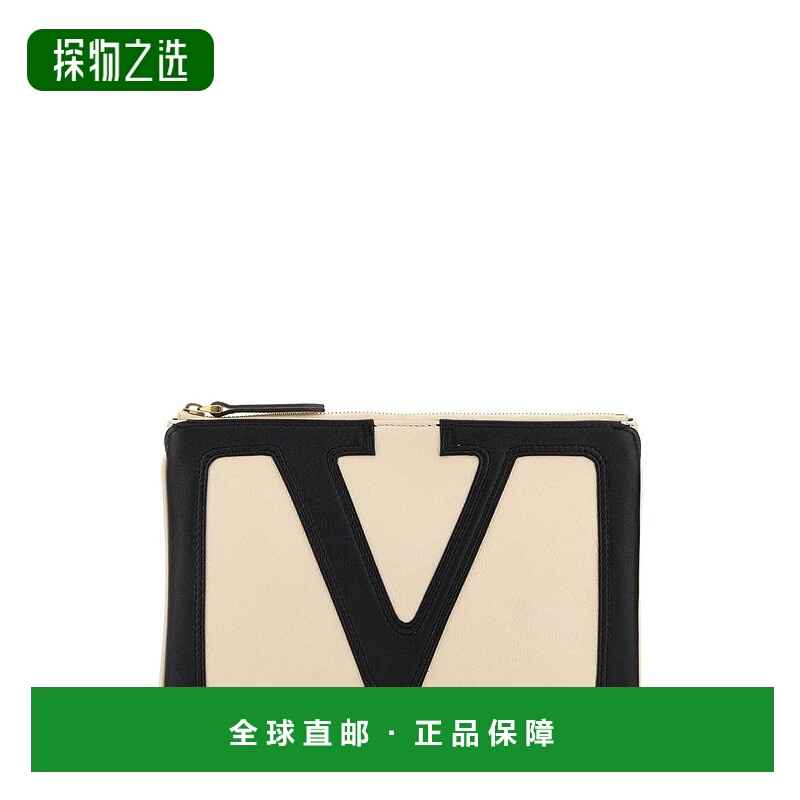 香港直邮valentino 华伦天奴 女士 Viva Superstar 拉鍊手拿包 7W