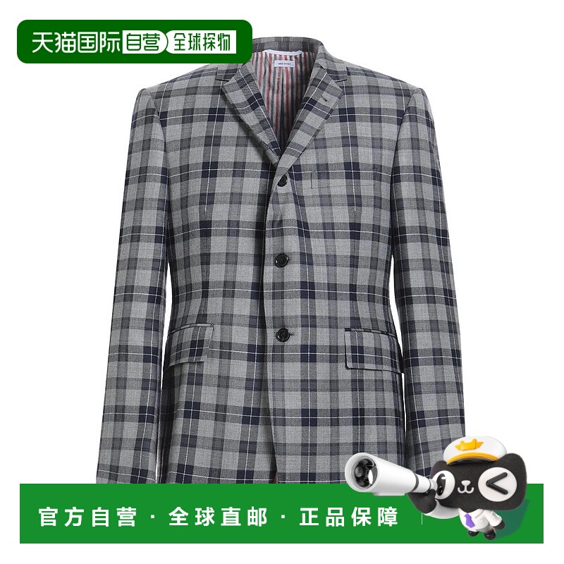 1h可退 香港直邮Thom Browne 汤姆·布朗 男士 西装外套