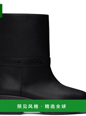 1h可退 【美国直邮】Stella McCartney 黑色 Skyla 靴子 女鞋 时