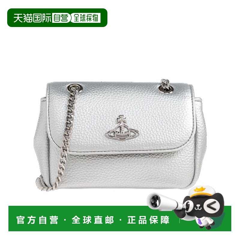 香港直邮Vivienne Westwood 翻盖单肩包 5C01000CWS000D