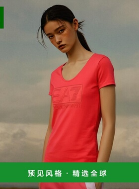 香港直邮EA7 Emporio Armani 圆领短袖T恤 3YTT86J12Z阿玛尼