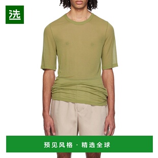 针织 香港直邮Ami T恤.男装 圆领短袖 UTS033JE0061 Paris