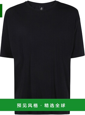 1h可退 香港直邮Thom Krom 男士 MEN WORKED T恤 MTS841 black黑