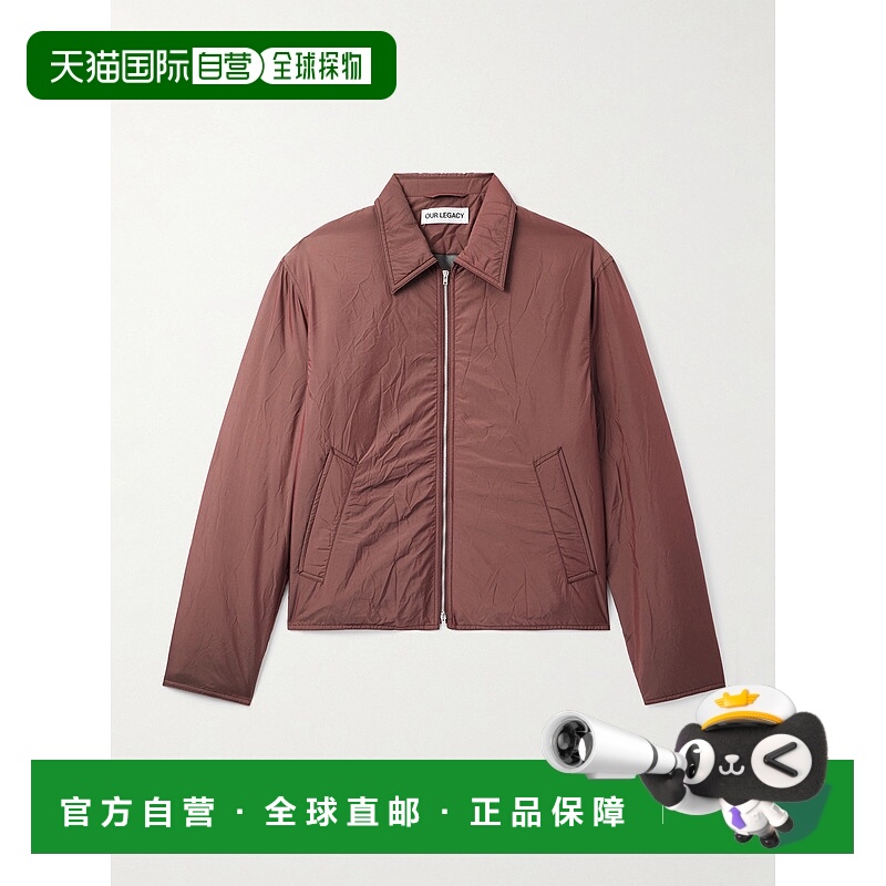 1h可退 香港直邮Our Legacy 男士 Slight 荧光紧身夹克 M4251SSSH