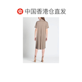 香港直邮Majestic Filatures 女士 1h可退 中长连衣裙 beige米色