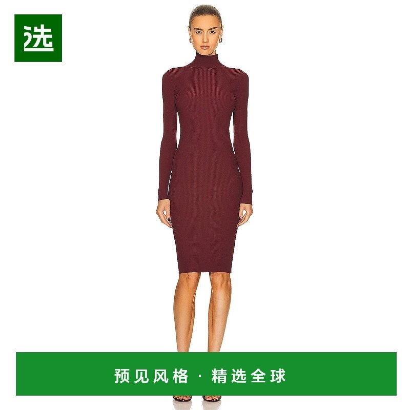 1h可退 香港直邮Alaïa 女士 罗纹连衣裙 AA9R22732M707 red红色,女装/女士精品,连衣裙,淘宝优惠券,粉丝福利购,淘宝优惠卷