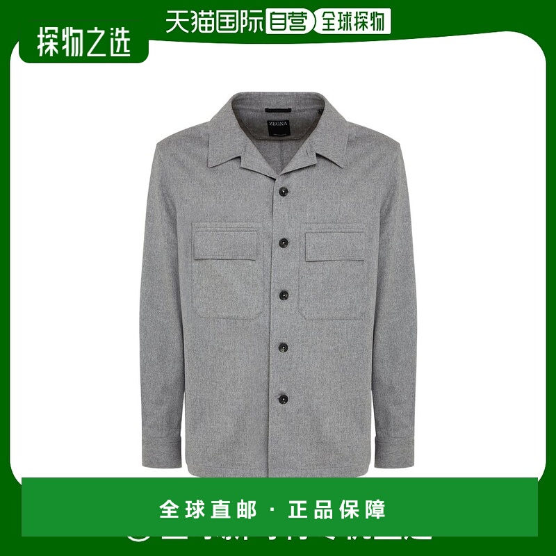 香港直邮Zegna 长袖衬衫 UEV46A8SOT6B杰尼亚