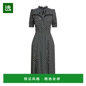 香港直邮Elisabetta Franchi 女士 1h可退 中长连衣裙 black黑色