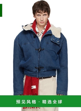 1h可退 香港直邮Jacquemus 男士 蓝色 The de-Nîmes Duffle 牛仔